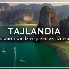 Tajlandia: jakie szczepienia do Tajlandii? Piękne krajobrazy, turkusowa woda i łodzie.