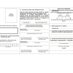 Formularz wniosku o wydanie dokumentu, gdzie zaznaczamy płeć, składamy podpis, podajemy dane kontaktowe, a także zgodę rodziców na wydanie dokumentu. Wniosek o malta na dowód.