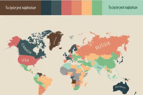 W jakim kraju żyje się najtaniej? Oto zaskakujące dane o kosztach życia
