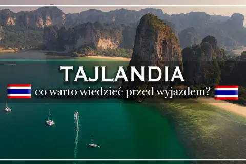 Tajlandia: jakie szczepienia do Tajlandii? Piękne krajobrazy, turkusowa woda i łodzie.